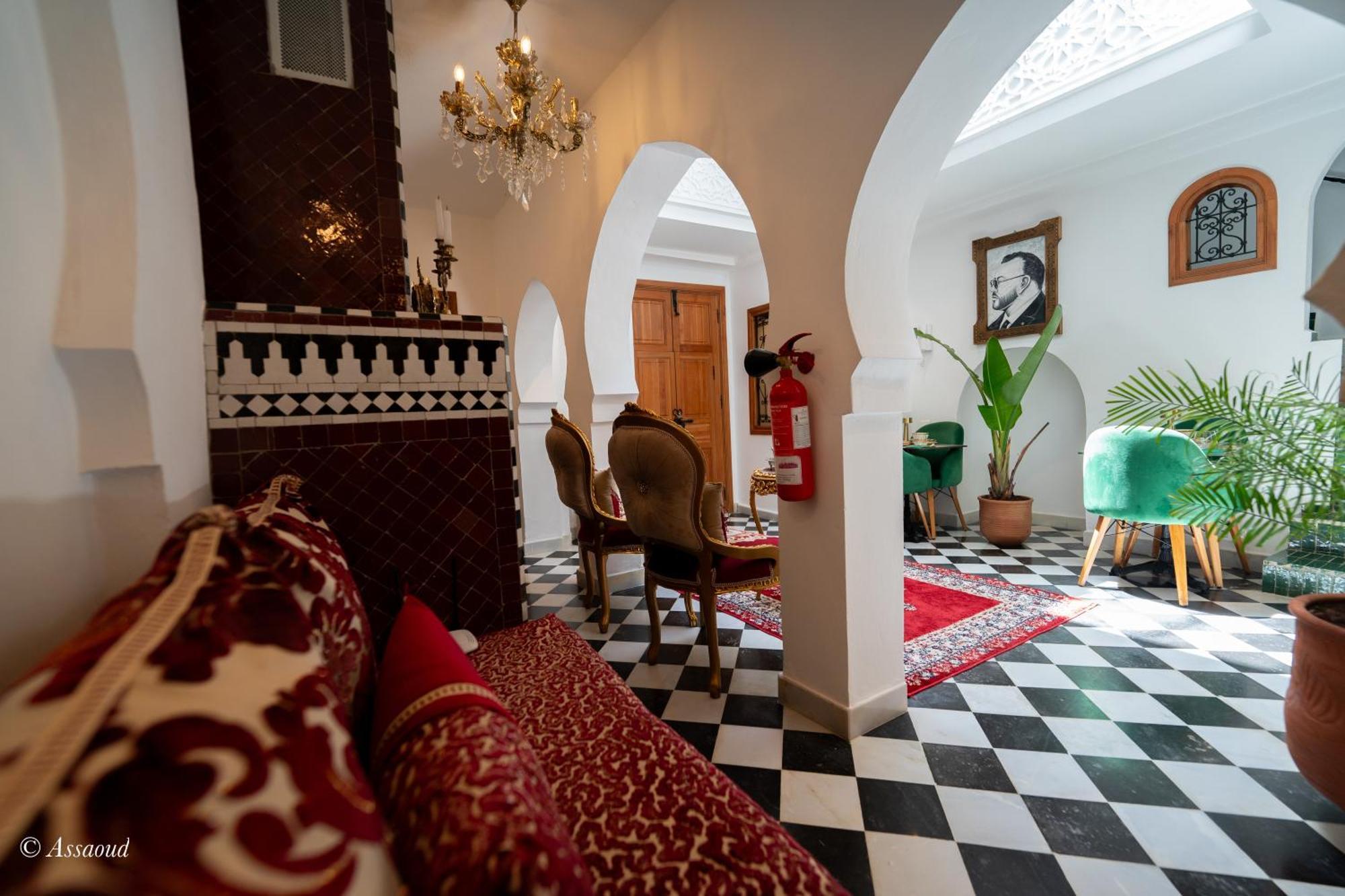 Riad Lella Chama Chefchaouen Esterno foto