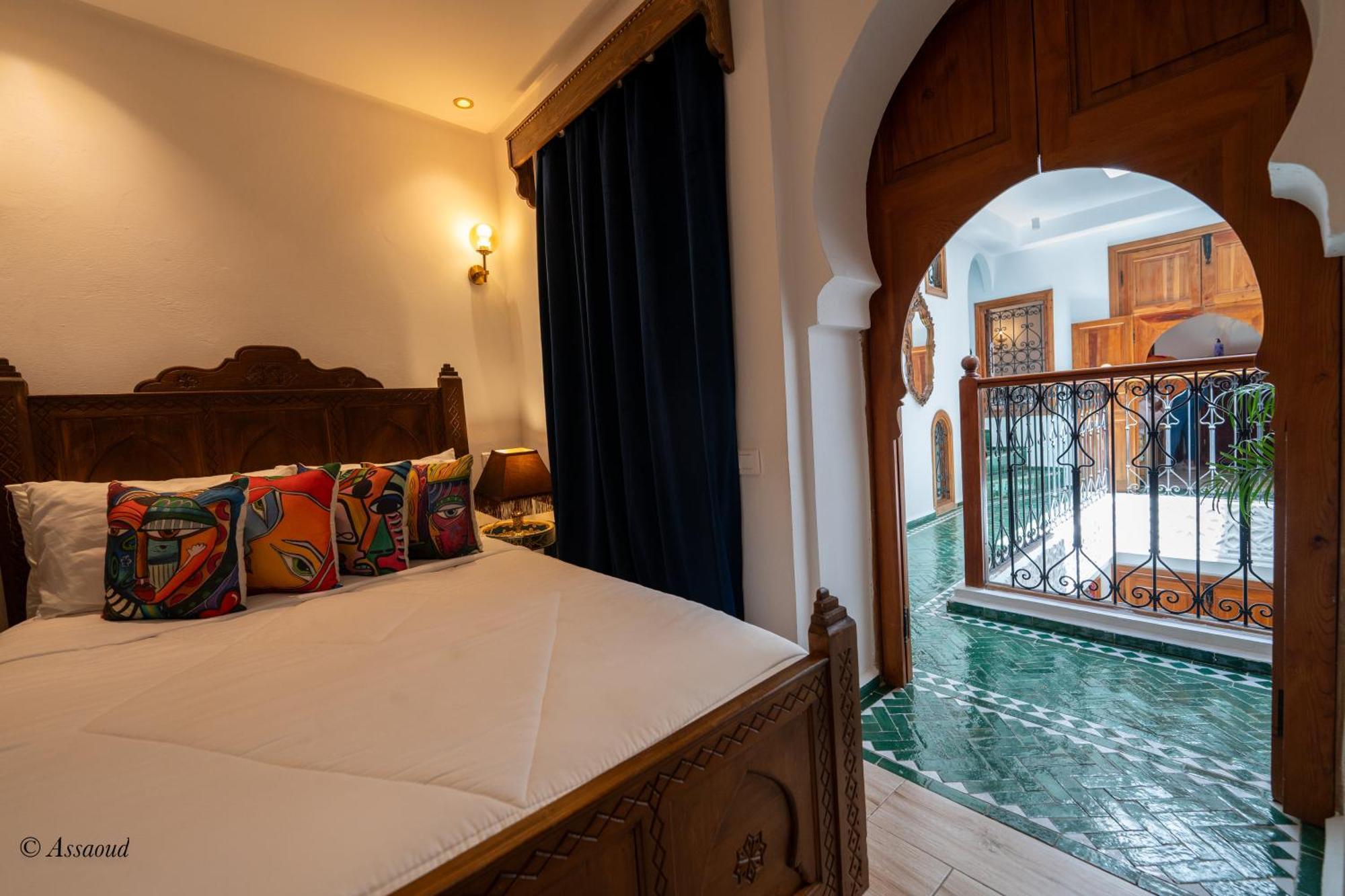 Riad Lella Chama Chefchaouen Esterno foto