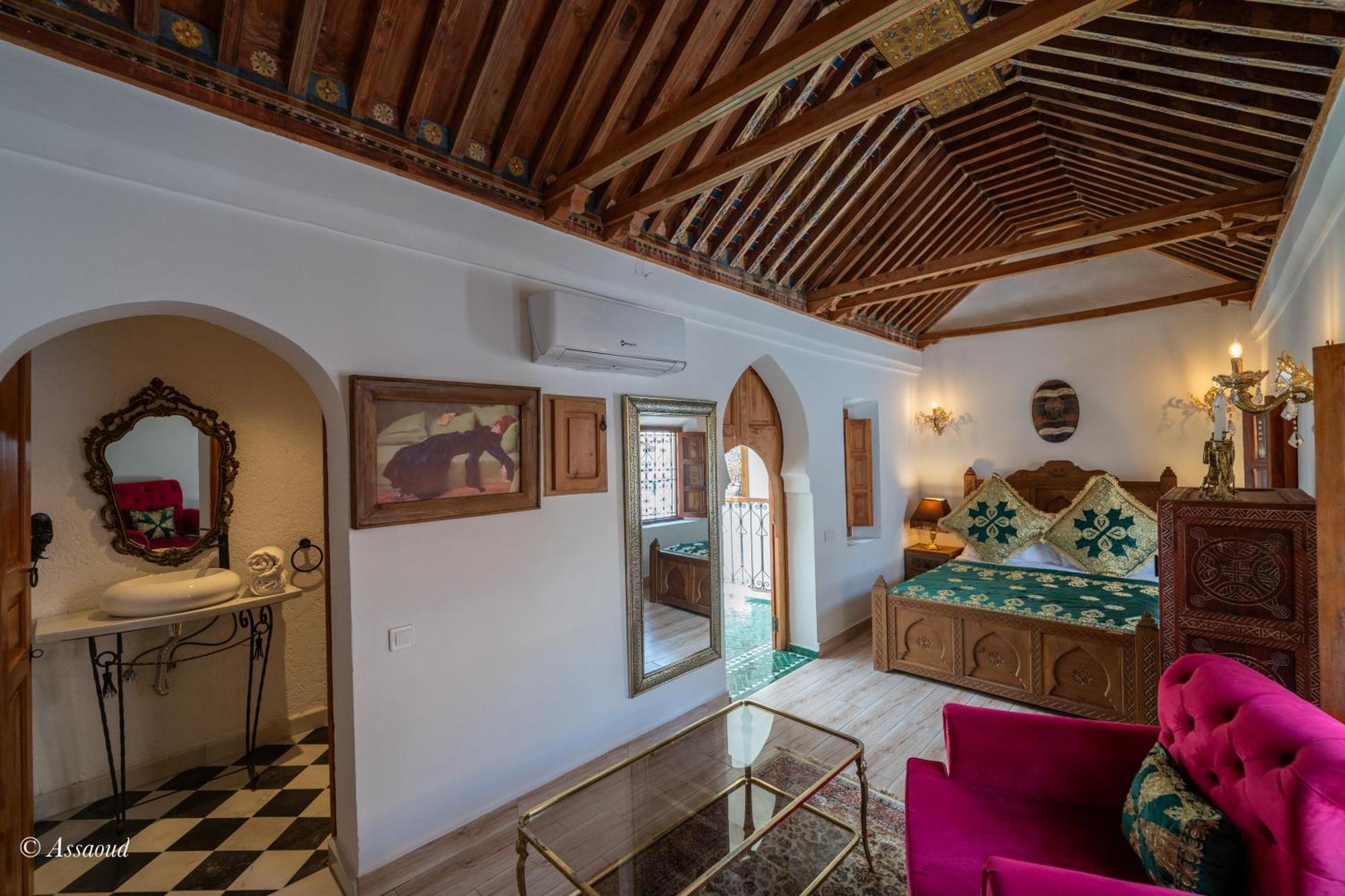 Riad Lella Chama Chefchaouen Esterno foto