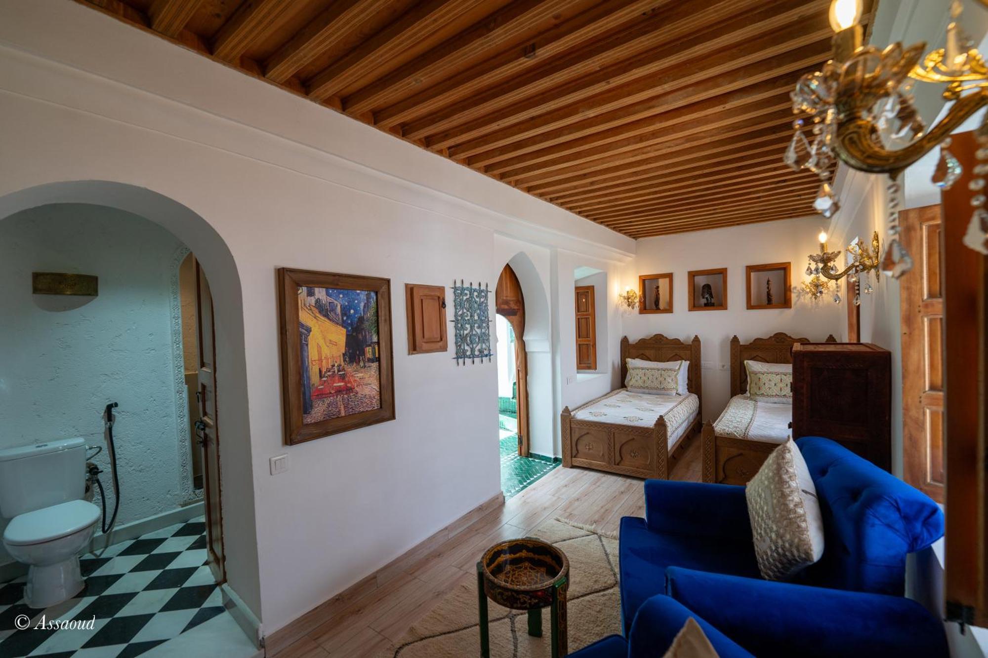Riad Lella Chama Chefchaouen Esterno foto